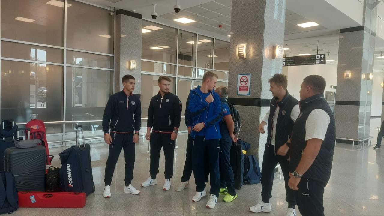 Rusiya nümayəndə heyəti Gəncəyə gəldi - FOTOLAR